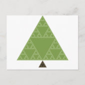 Driehoek Sierpinski Briefkaart (Voorkant)