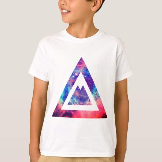 Driehoek spatie t-shirt (Voorkant)