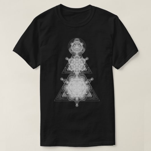 Driehoek Super Geometry T-shirt (Design voorkant)