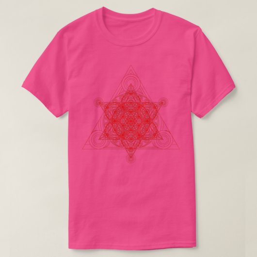 Driehoek Superpiramid Red T-shirt (Design voorkant)
