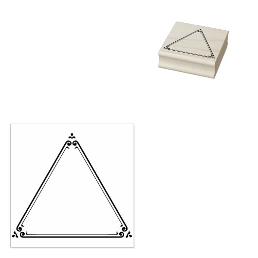Driehoek, Tijdschrift Lijst Rubberstempel (Gestempeld)