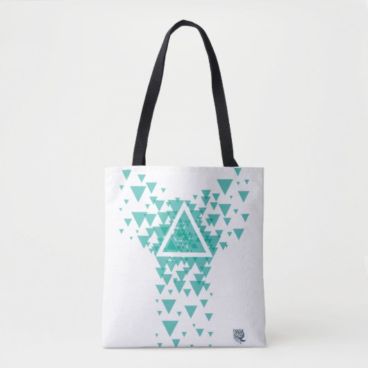 driehoek tote bag (Voorkant)