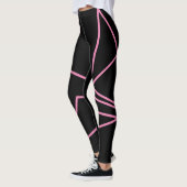 Driehoek Trip Hot Pink Leggings (Links)