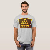 "Driehoek van halve Sinaasappels" Kutfoto. Bestel  T-shirt (Voorkant volledig)