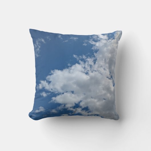 Driehoek van wolken kussen (Voorkant)