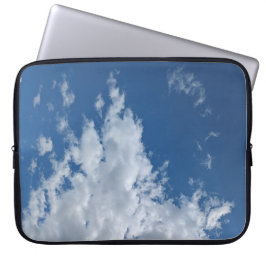 Driehoek van wolken laptop sleeve