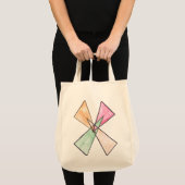 Driehoek-X Motif-tas Tote Bag (Voorkant (product))