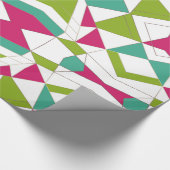 Driehoeken abstracte afdrukopgeometrische geometri cadeaupapier (Hoek)