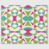 Driehoeken abstracte afdrukopgeometrische geometri cadeaupapier (Vlak)