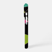 Driehoeken abstracte afdrukopgeometrische geometri iPhone hoesje (Linkerkant)