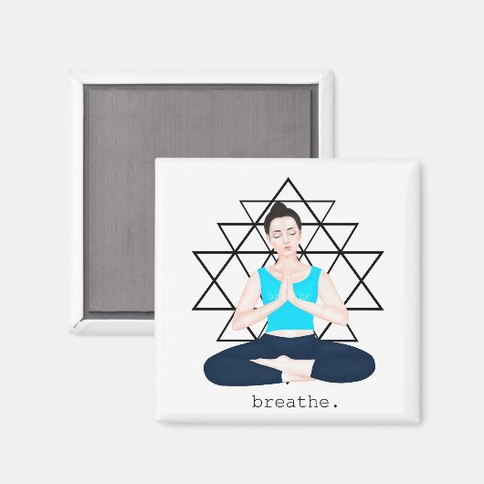 driehoeken, adem magneet (Voorkant / Achterkant)