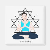 driehoeken, adem magneet (Voorkant)