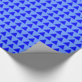 Driehoeken - Blauwschildpadden Cadeaupapier (Hoek)