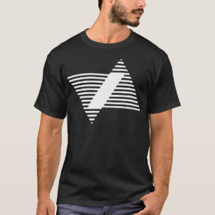 Driehoeken compositie ontwerp t-shirt