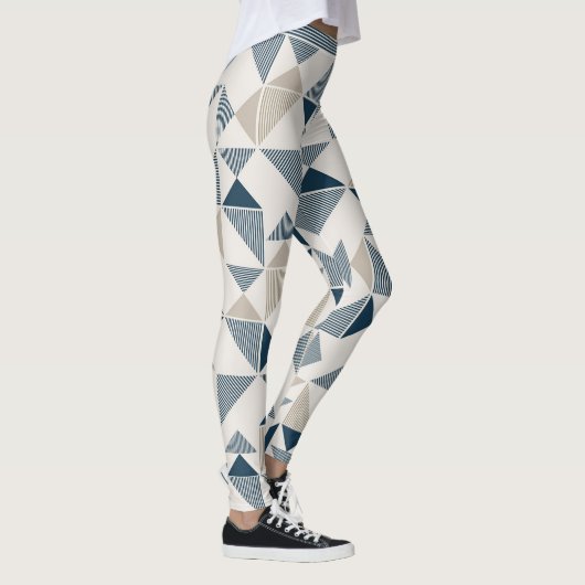Driehoeken Dashes Lines Leggings (Rechts)