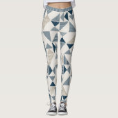 Driehoeken Dashes Lines Leggings (Voorkant)