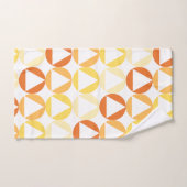 Driehoeken en cirkels in  stijl Handdoeken (Handdoek)