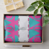 Driehoeken- en honingraatpatroon tissuepapier (Geschenk)
