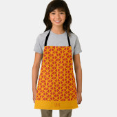 Driehoeken geel Sinaasappel minimal Schort (Insitu)