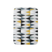 Driehoeken:  geometrisch patroon. badmat (Voorkant Verticaal)