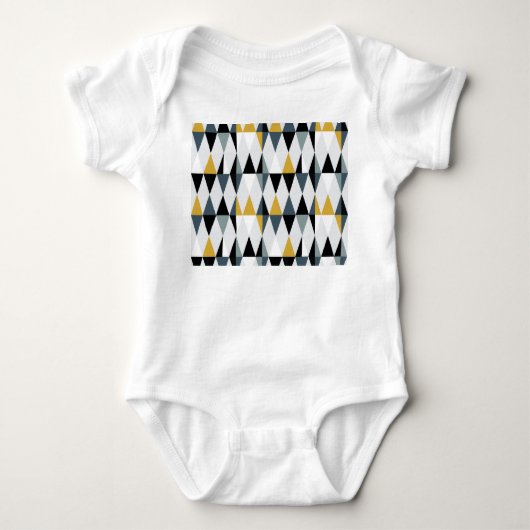 Driehoeken: geometrisch patroon. romper (Voorkant)