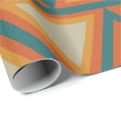 driehoeken Geometrische kleurstof Cadeaupapier (Rol Hoek)