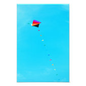 Driehoeken in de hemel foto afdruk (Voorkant)