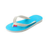 Driehoeken in de hemel kinder teenslippers (Schuin)