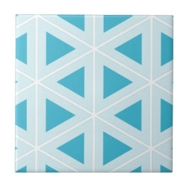 driehoeken met funky retro tegeltje