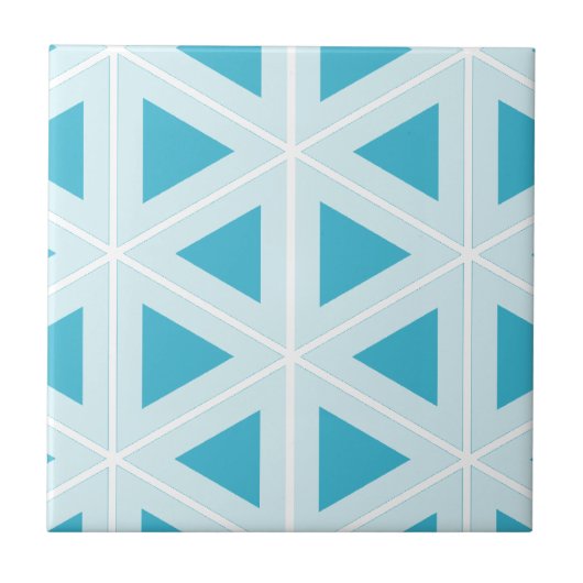 driehoeken met funky retro tegeltje (Voorkant)