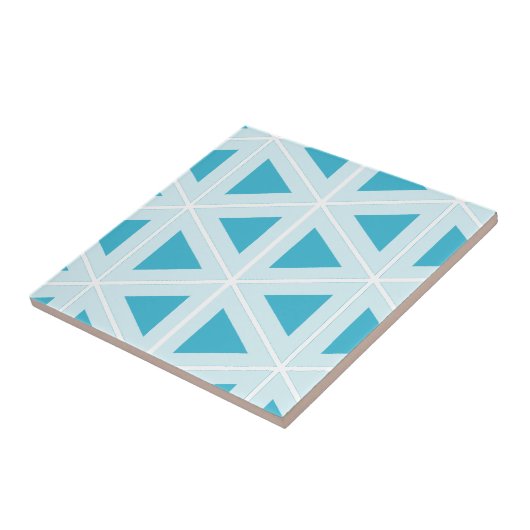 driehoeken met funky retro tegeltje (Zijkant)