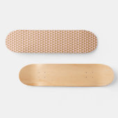 Driehoeken met schroefdraad en met roze band persoonlijk skateboard (Horizontaal)