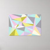 Driehoeken op mijn achterhaalde canvas afdrukken (Voorkant)