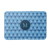 Driehoeken Patroon Badmat (Voorkant)