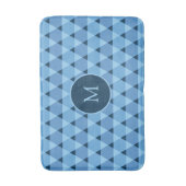 Driehoeken Patroon Badmat (Voorkant Verticaal)