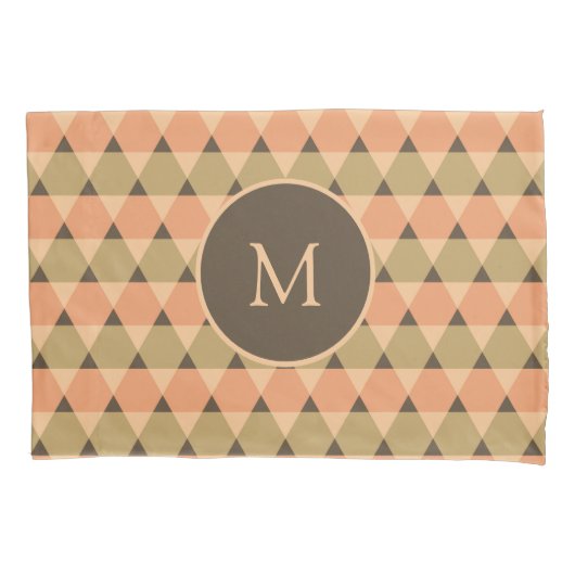 Driehoeken Patroon Kussensloop (Voorkant)