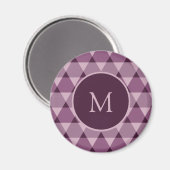 Driehoeken Patroon Magneet (Voorkant / Achterkant)