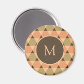 Driehoeken Patroon Magneet (Voorkant / Achterkant)