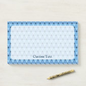 Driehoeken Patroon Post-it® Notes (Op bureau)