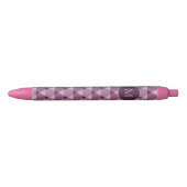 Driehoeken Patroon Rode Inkt Pen (Voorkant)
