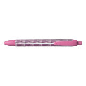Driehoeken Patroon Rode Inkt Pen (Achterkant)