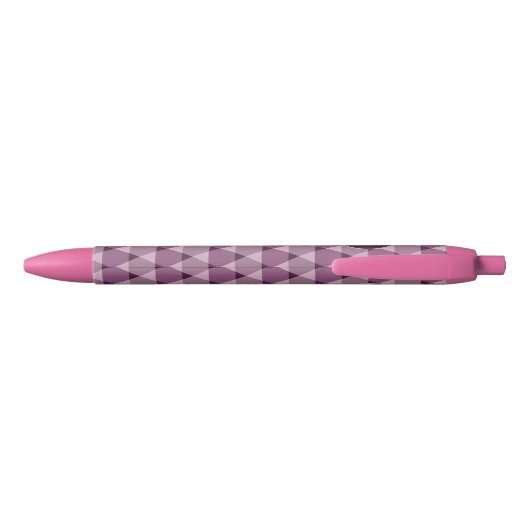 Driehoeken Patroon Rode Inkt Pen (Achterkant)