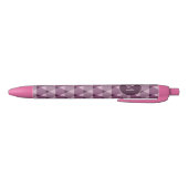 Driehoeken Patroon Rode Inkt Pen (Bodem)
