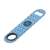 Driehoeken Patroon Speed Flessenopener (Voorkant Gekanteld)