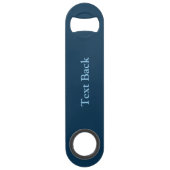 Driehoeken Patroon Speed Flessenopener (Achterkant)