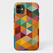 driehoeken Patroonachtergrond. Case-Mate iPhone Case (Achterkant)