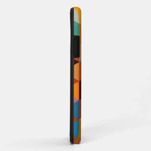  driehoeken Patroonachtergrond. Case-Mate iPhone Case (Achterkant/rechts)