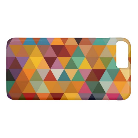  driehoeken Patroonachtergrond. Case-Mate iPhone Case (Achterkant (Horizontaal))