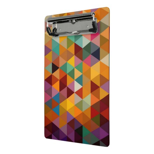  driehoeken Patroonachtergrond. Mini Klembord (Angled2)