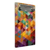  driehoeken Patroonachtergrond. Mini Klembord (Schuin)